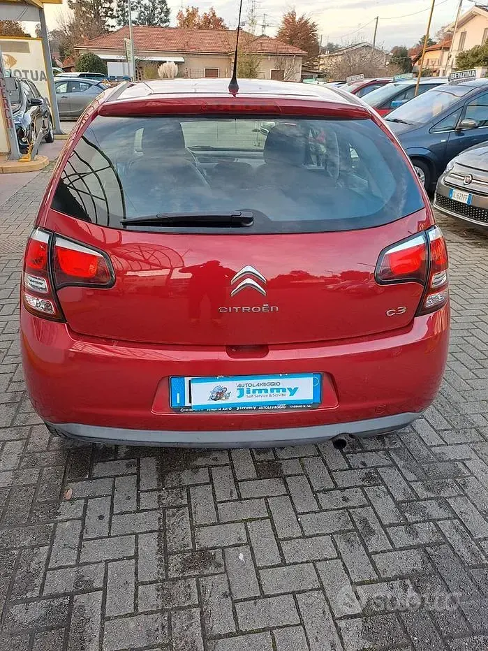 Usata Citroën C3 Exclusive 82 CV (60 kW) 2014 Rosso Berlina
