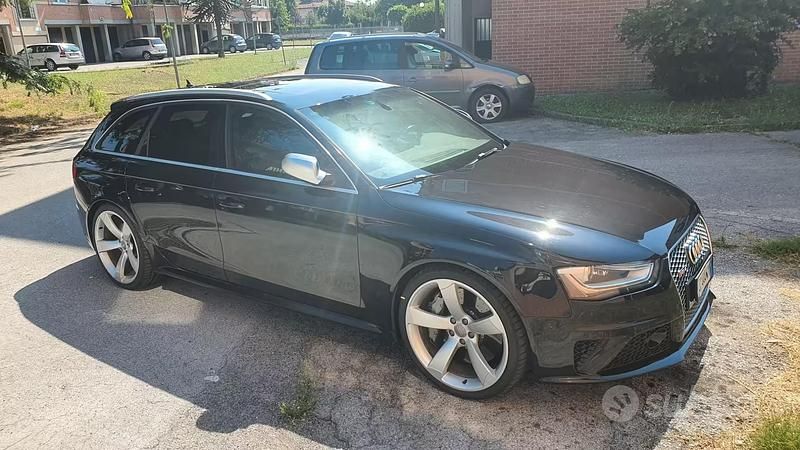 Usata Audi RS4 450 CV (330 kW) 2013 Nero Station wagon