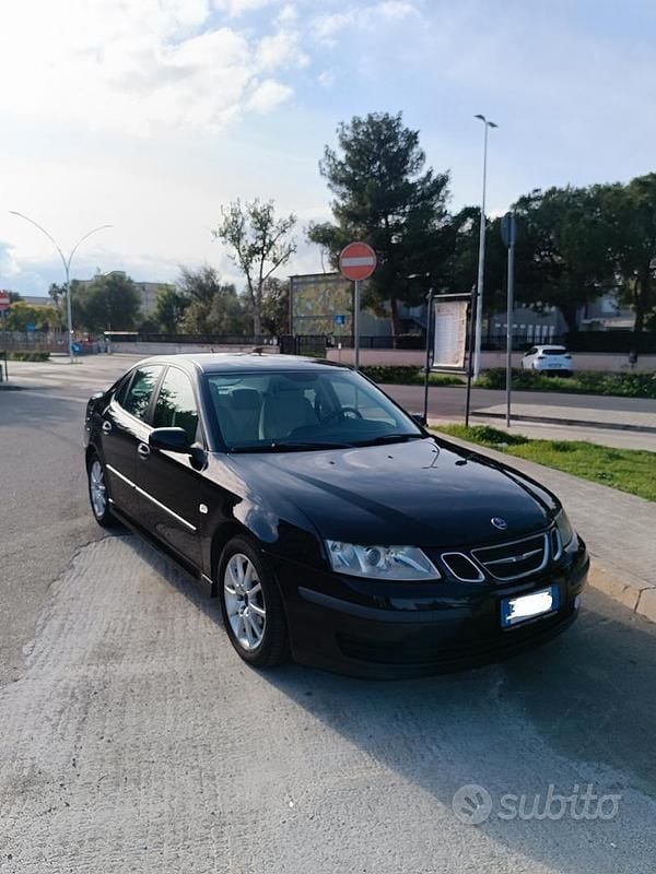 Usata Saab 9-3 150 CV (110 kW) 2004 Nero Berlina