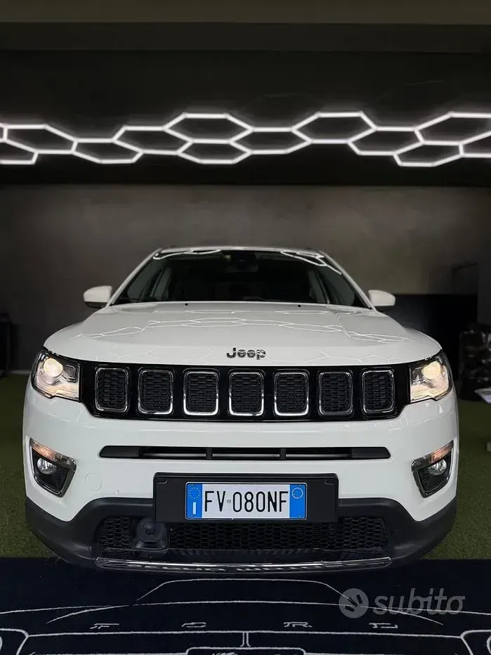 Usata Jeep Compass Limited 120 CV (88 kW) 2019 Bianco SUV