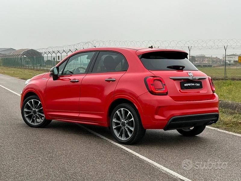 Usata Fiat 500X Sport 120 CV (88 kW) 2021 Rosso SUV