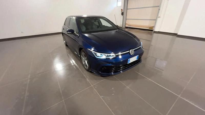 Usata VW Golf VII R-line 150 CV (110 kW) 2020 Blu Berlina