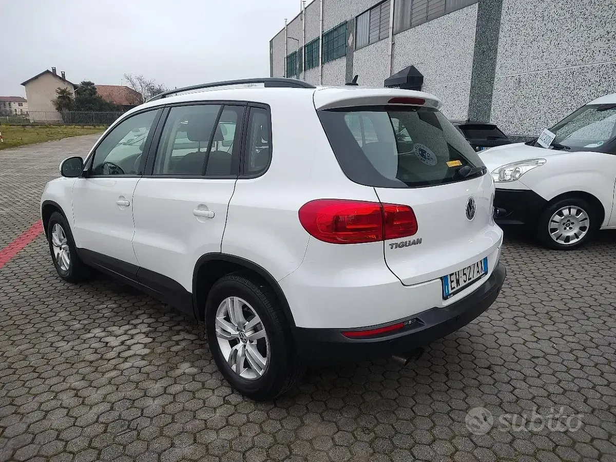 Usata VW Tiguan Trendline 122 CV (89 kW) 2014 Bianco SUV