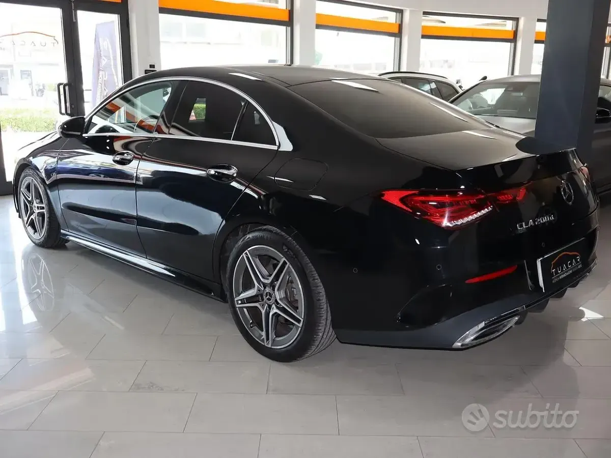 Usata Mercedes CLA200 AMG Line Premium Plus 150 CV (110 kW) 2023 Nero Berlina