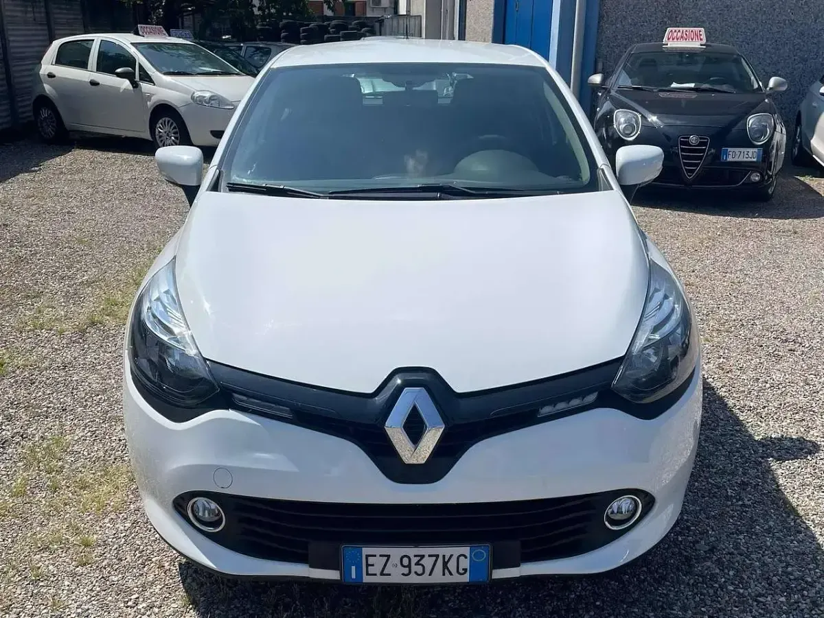 Usata Renault Clio IV 73 CV (53 kW) 2015 Bianco Berlina