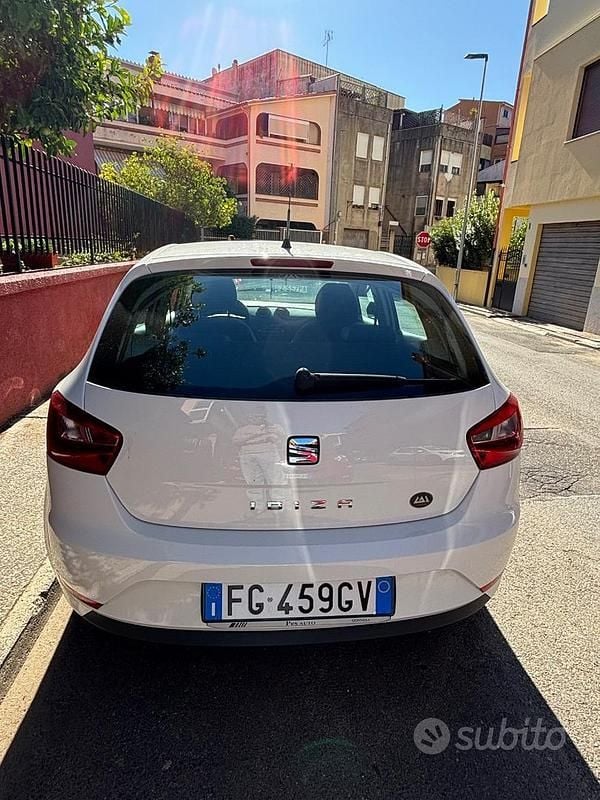 Usata Seat Ibiza Style 75 CV (55 kW) 2016 Bianco Utilitaria