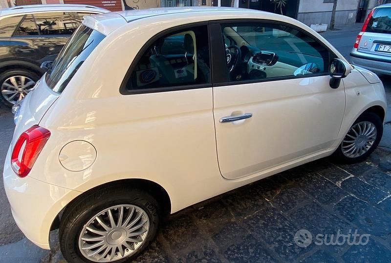 Usata Fiat 500 95 CV (69 kW) 2017 Bianco Berlina