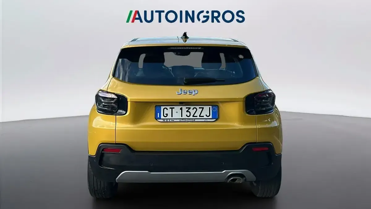 Usata Jeep Avenger Altitude 101 CV (74 kW) 2024 Giallo SUV