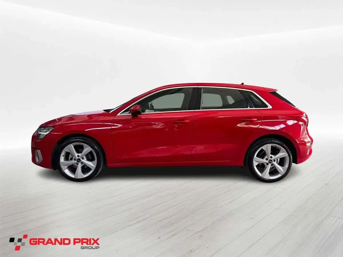 Usata Audi A3 Advanced 116 CV (85 kW) 2022 Rosso Berlina
