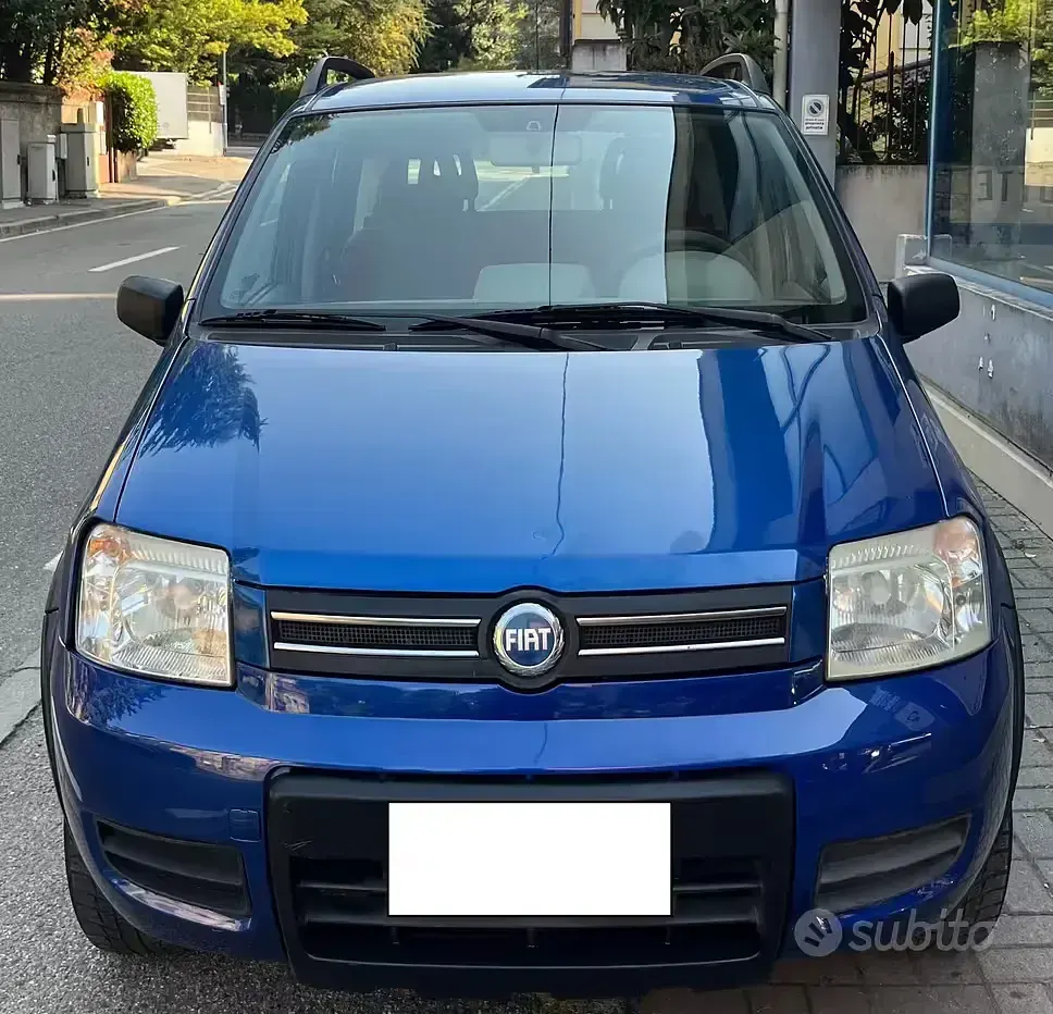 Usata Fiat Panda 4x4 60 CV (44 kW) 2005 Bluazzurro Utilitaria