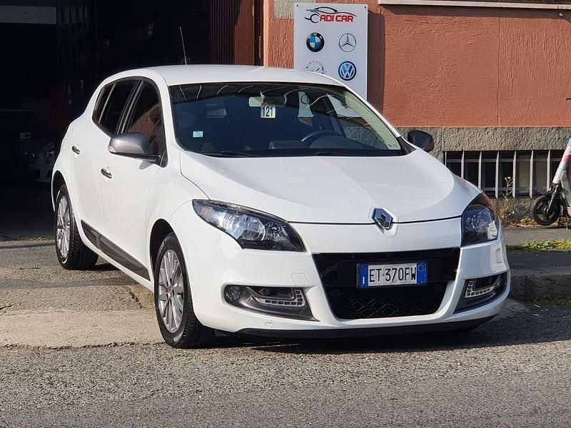 Usata Renault Mégane GT Line GT-Line 110 CV (80 kW) 2013 Bianco Berlina