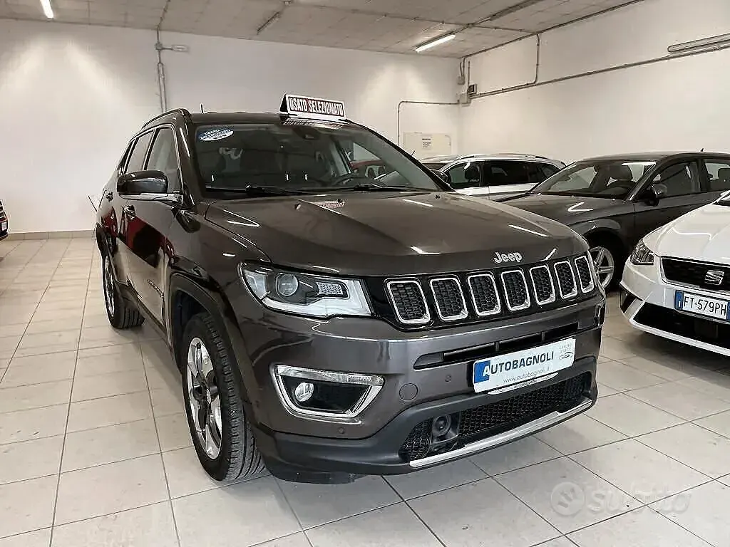 Usata Jeep Compass Limited 120 CV (88 kW) 2017 Grigio SUV