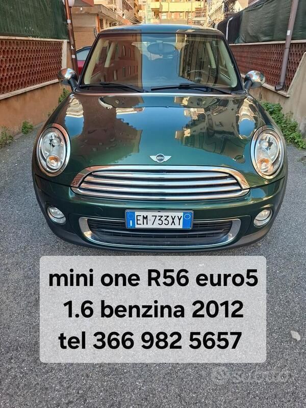 Usata Mini ONE 75 CV (55 kW) 2012 Verde Utilitaria