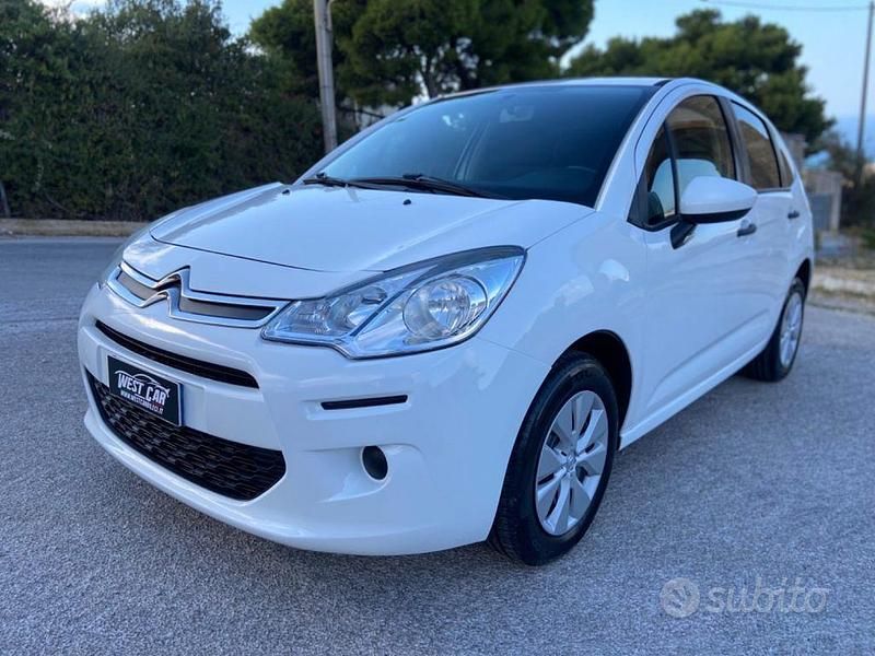 Bianco pastello Usata 2016 Citroën C3 Business Class Due volumi | 8900 € (Buon prezzo) - Immagine 1/4