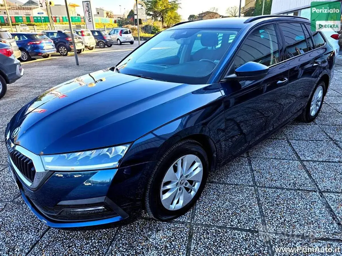 Usata Skoda Octavia Ambition 150 CV (110 kW) 2021 Blu Station wagon