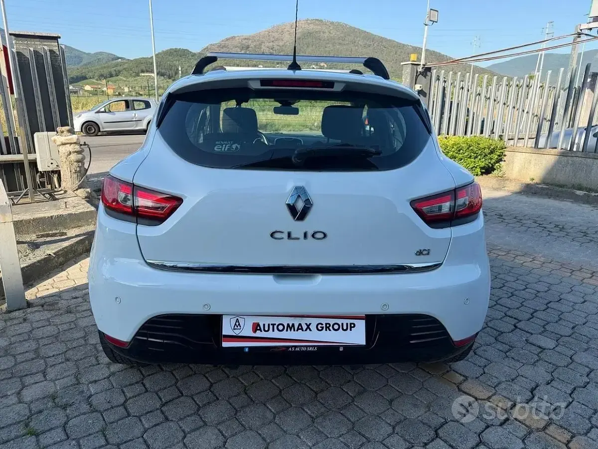Usata Renault Clio IV 90 CV (66 kW) 2013 Bianco Berlina