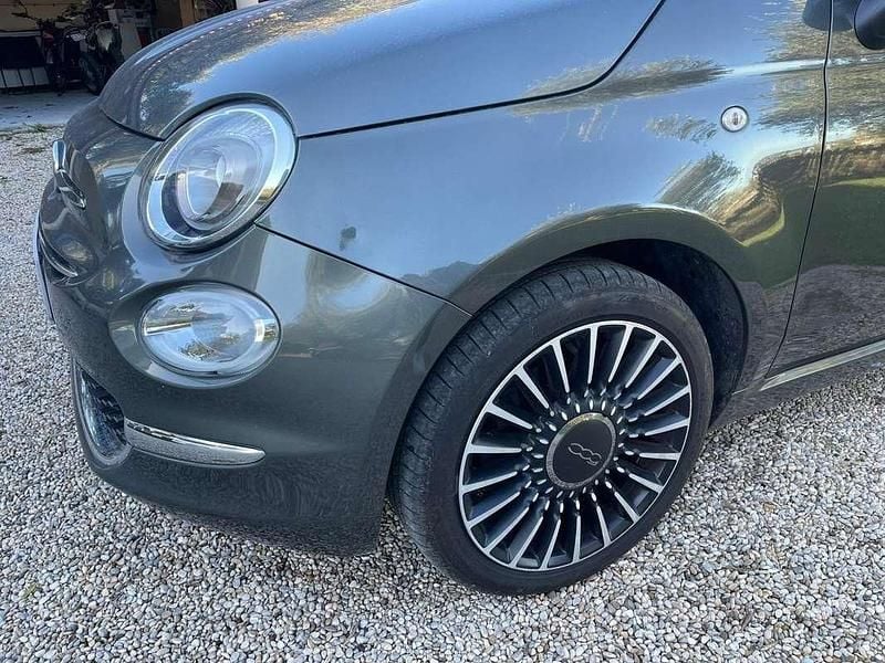 Usata Fiat 500C Pop 101 CV (74 kW) 2018 Grigio Cabrio