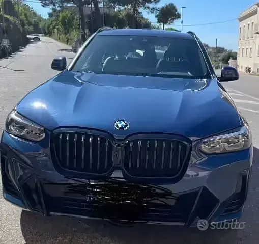 Usata BMW X3 Sport Line 190 CV (139 kW) 2022 Blu SUV
