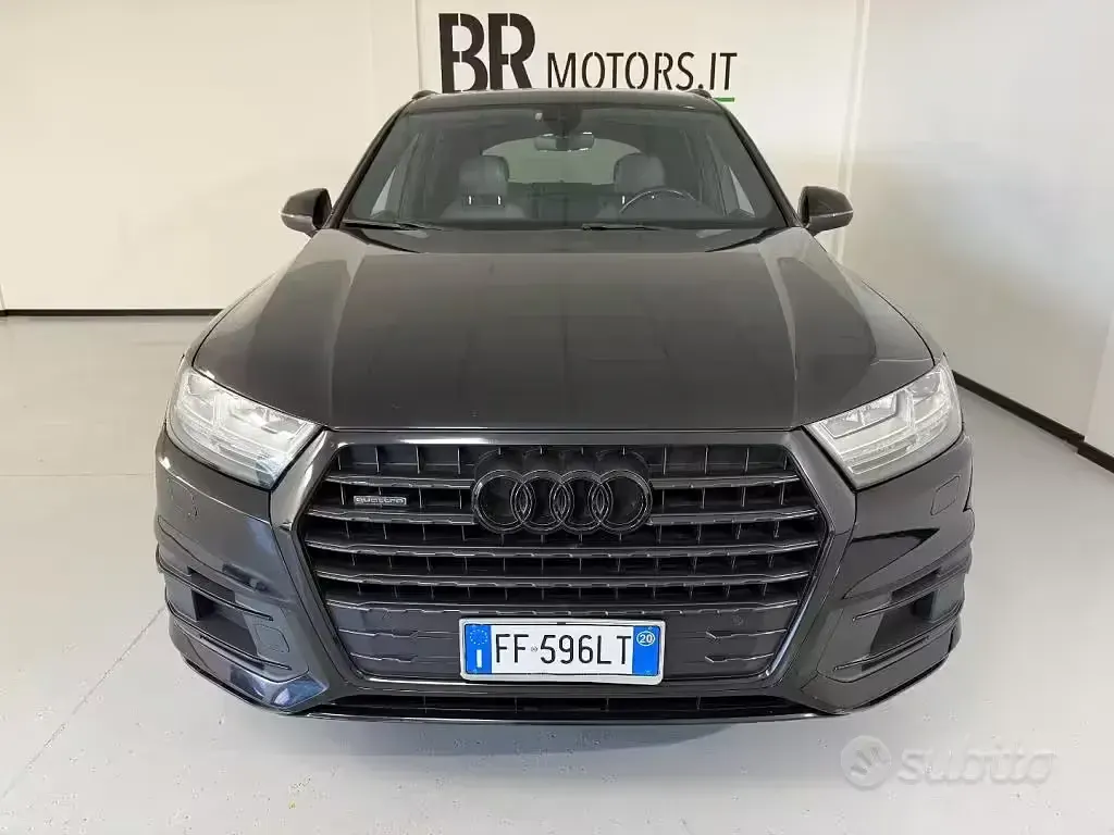 Usata Audi Q7 S-Line 218 CV (160 kW) 2016 Nero SUV