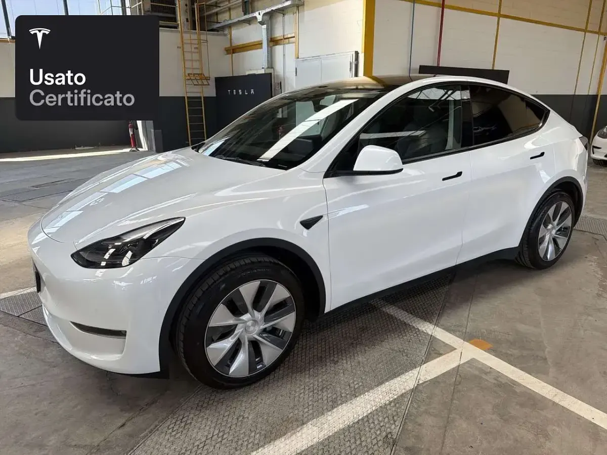 Usata Tesla Model Y Long Range AWD 258 kW (351 CV) 2022 Pearl white multicoat SUV