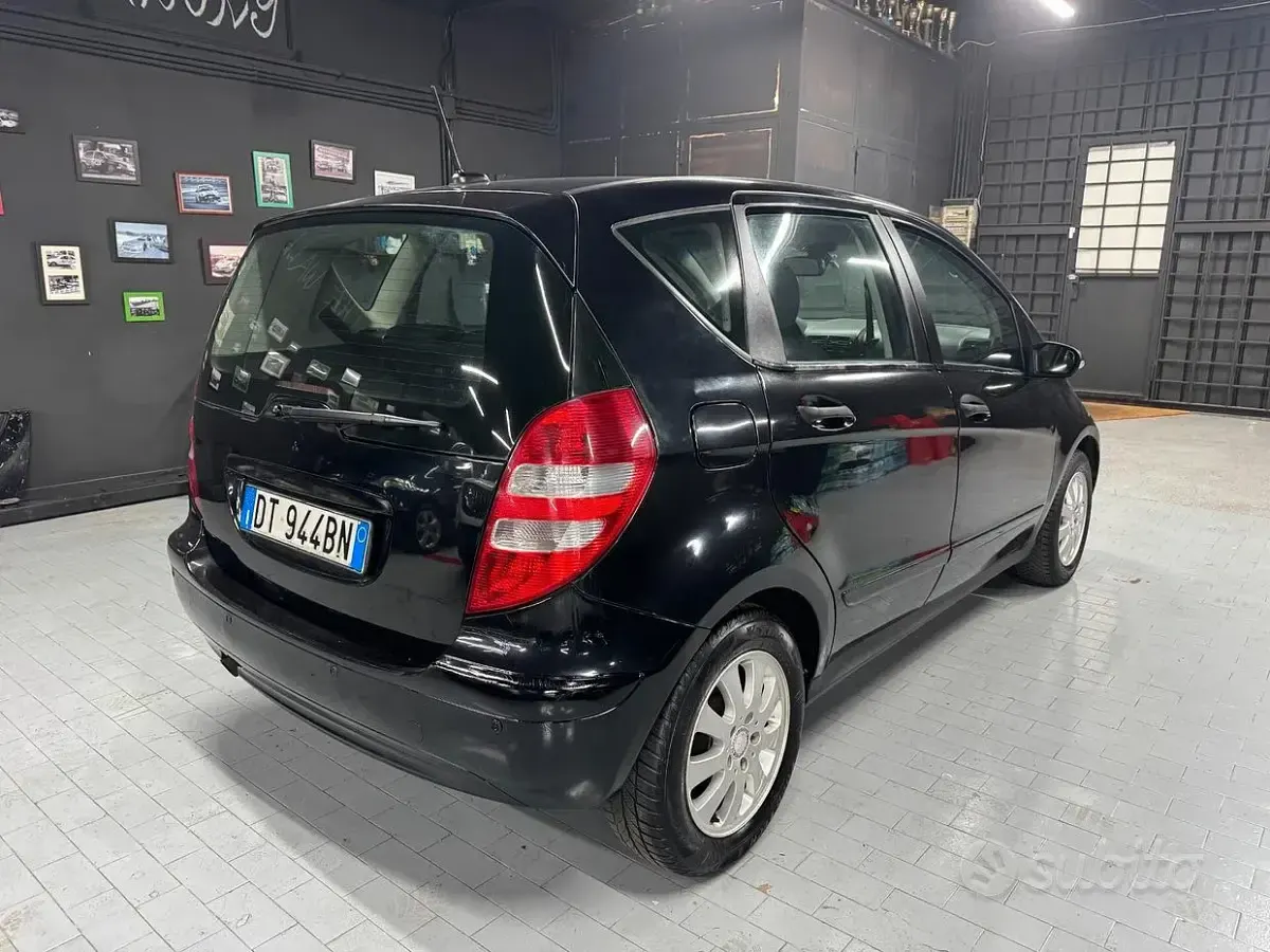 Usata Mercedes A150 Elegance 95 CV (69 kW) 2008 Nero Berlina
