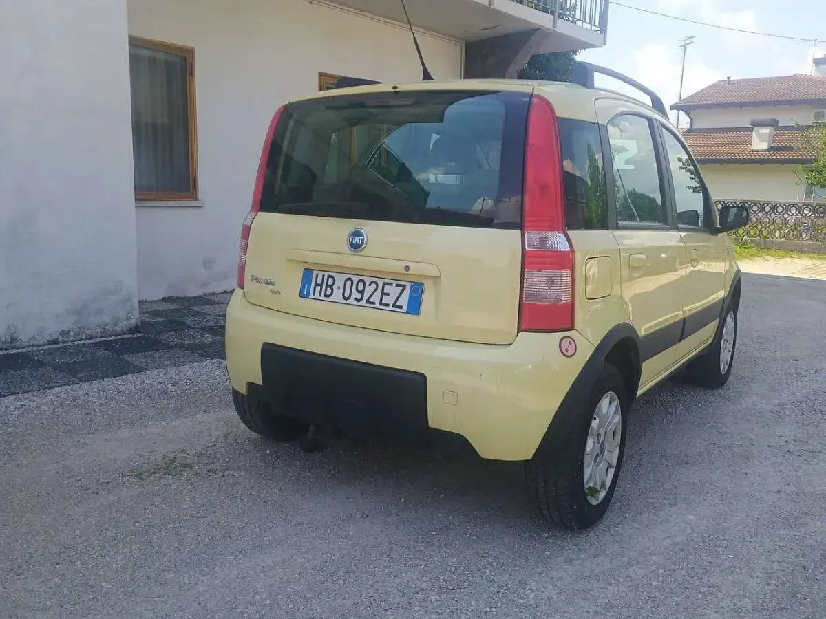 Usata Fiat Panda 4x4 Climbing 60 CV (44 kW) 2008 Giallo Utilitaria