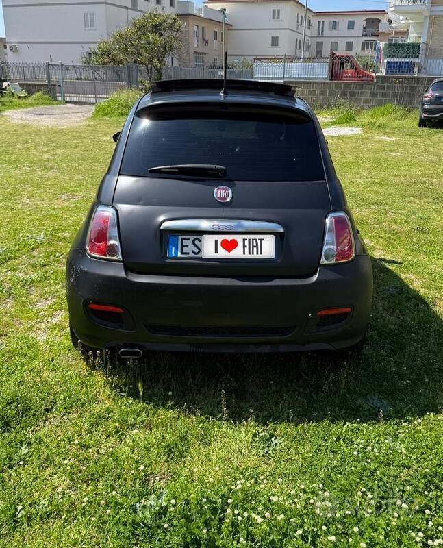 Usata Fiat 500 95 CV (69 kW) 2013 Nero Utilitaria