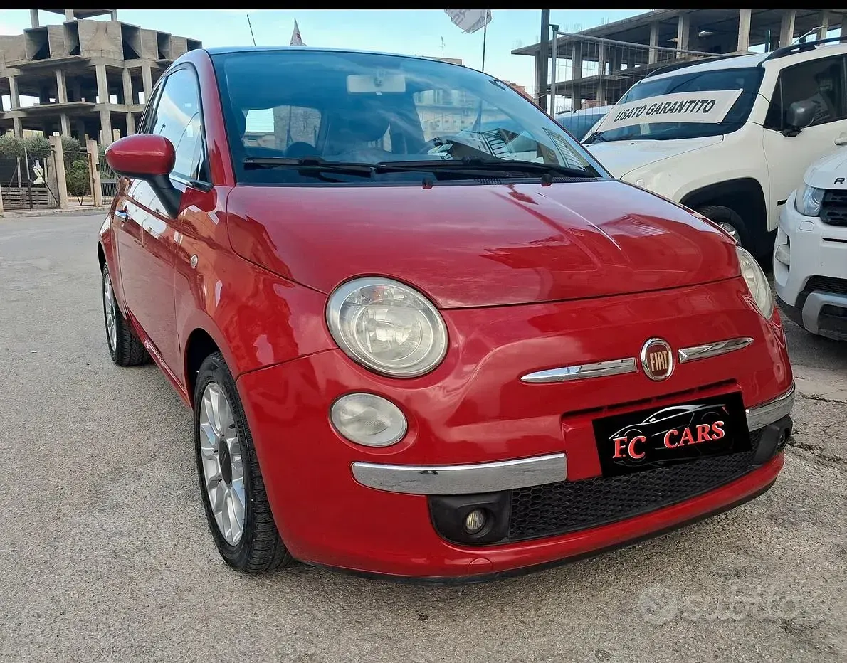 Usata Fiat 500 Lounge 75 CV (55 kW) 2008 Berlina