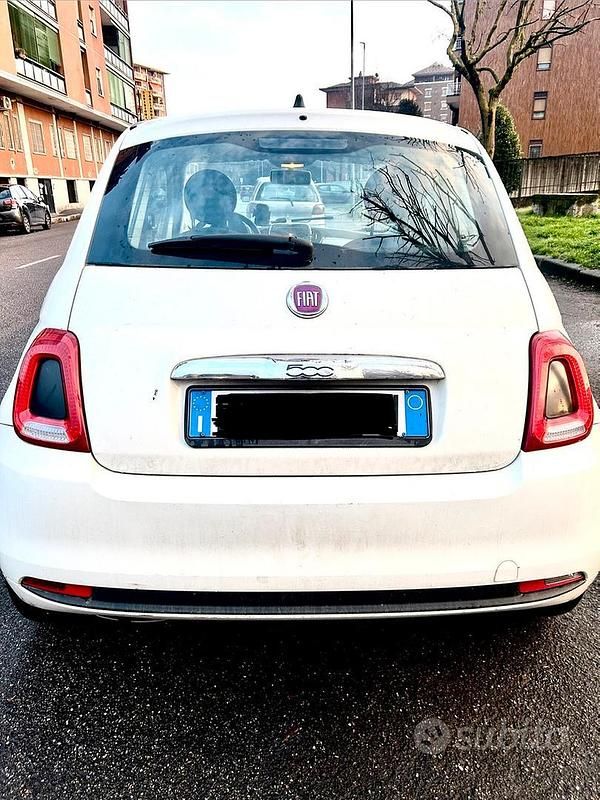Usata Fiat 500 70 CV (51 kW) 2016 Bianco Berlina