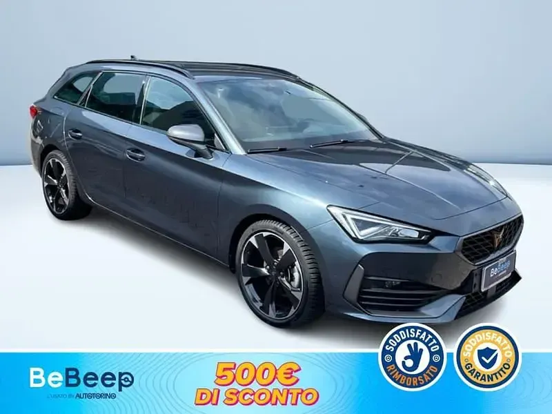 Usata Cupra Leon 150 CV (110 kW) 2024 Grigio Station wagon