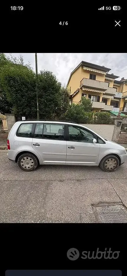 Usata VW Touran 90 CV (66 kW) 2006 Grigio Monovolume
