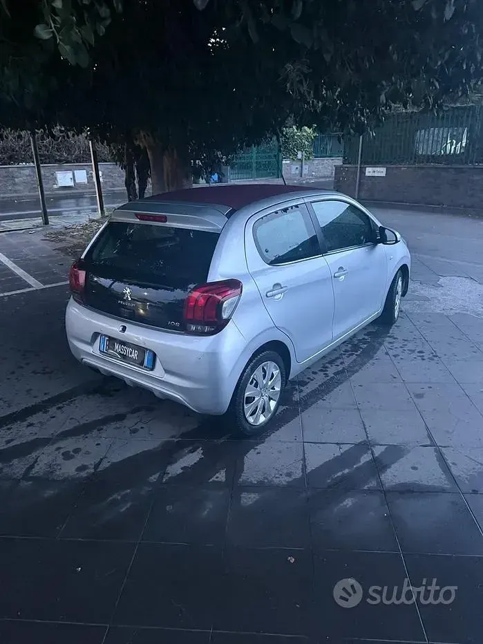 Usata Peugeot 108 Allure 69 CV (50 kW) 2015 Grigio Berlina