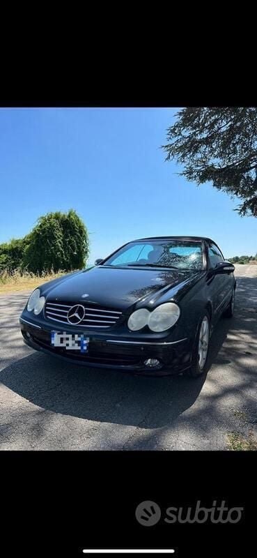 Nero Usata 2004 Mercedes CLK200 Cabrio | 8500 € (Ottimo prezzo) - Immagine 1/4