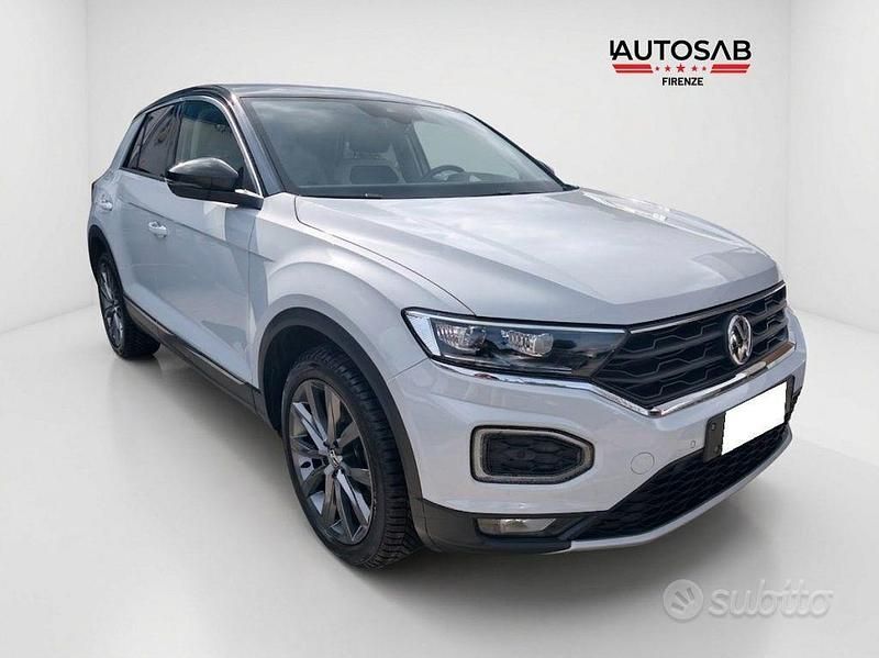 Usata VW T-Roc 150 CV (110 kW) 2018 Grigio SUV