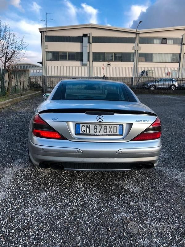 Usata Mercedes SL500 AMG 2002 Grigio Cabrio
