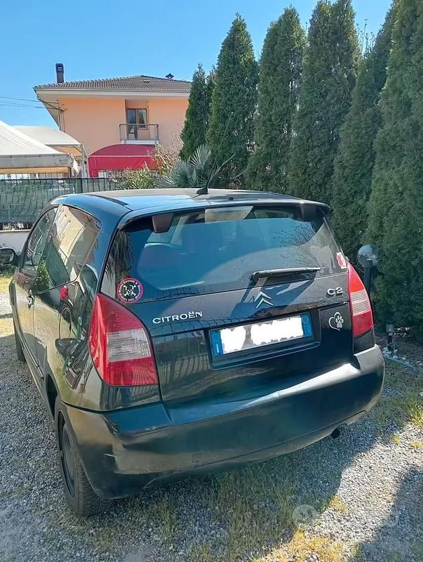 Usata Citroën C2 2007 Nero Utilitaria
