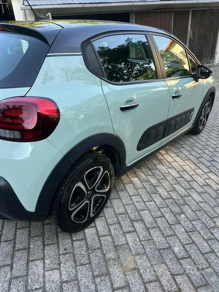 Usata Citroën C3 Feel 83 CV (61 kW) 2019 Verde Utilitaria