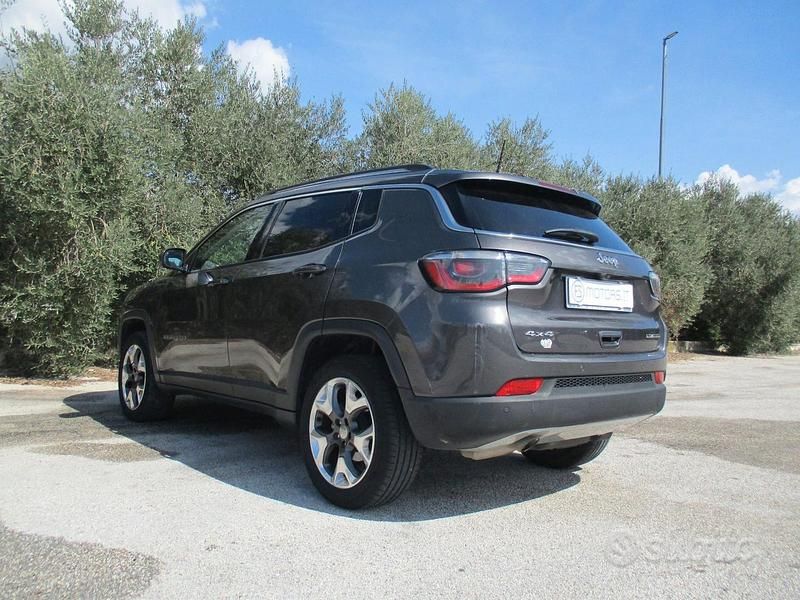 Usata Jeep Compass Limited 140 CV (102 kW) 2019 Grigio SUV