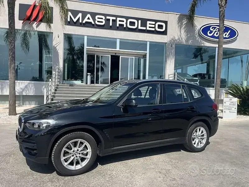 Usata BMW X3 Advantage 190 CV (139 kW) 2021 Nero SUV