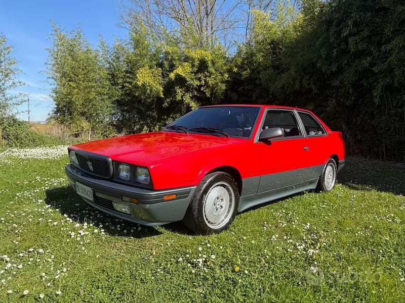 Usata Maserati Biturbo 245 CV (180 kW) 1990 Rosso Coupé