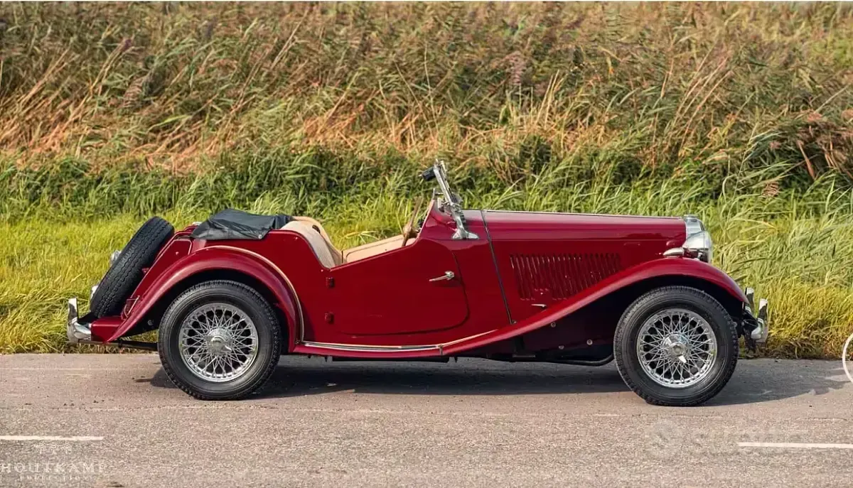 Usata MG TD 552 CV (405 kW) 1950 Rosso Cabrio