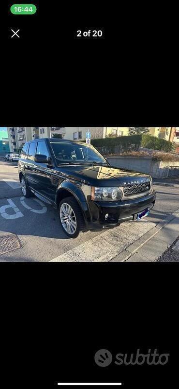 Usata Land Rover Range Rover 249 CV (183 kW) 2011 Nero SUV