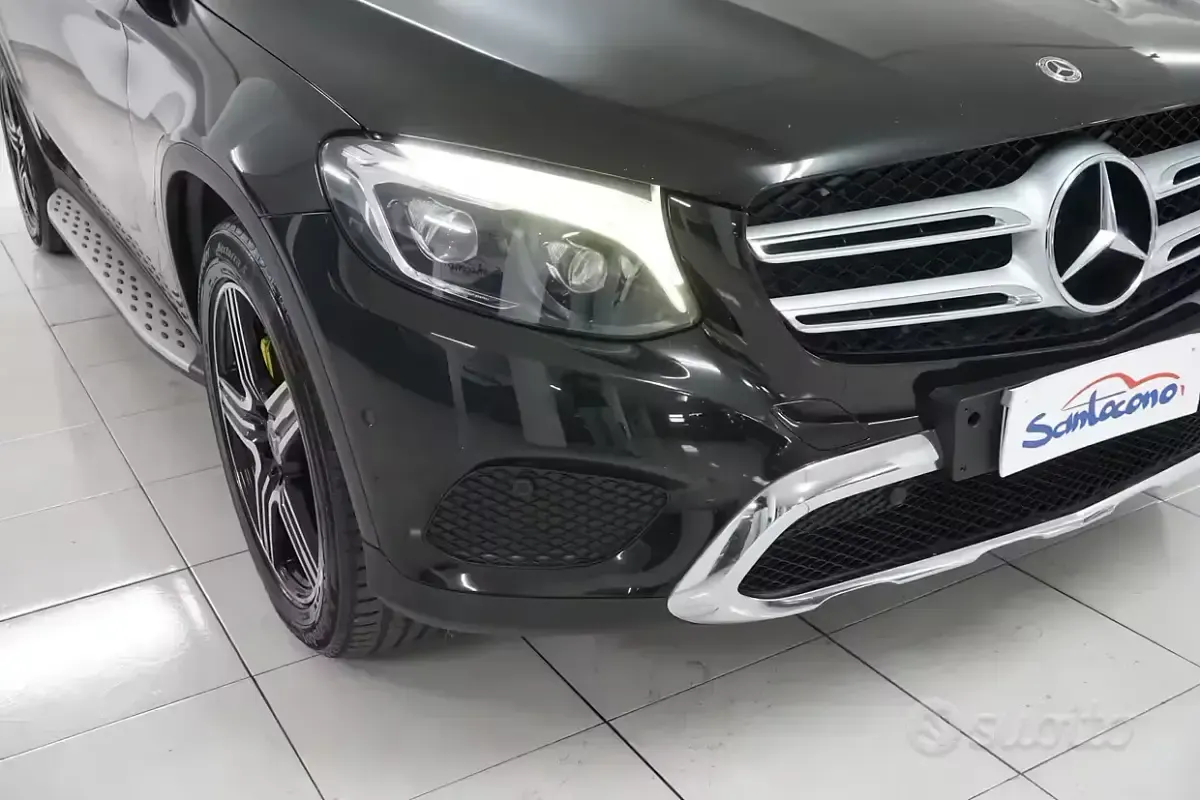 Usata Mercedes GLC220 170 CV (125 kW) 2017 Nero SUV