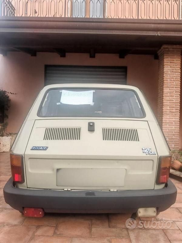 Usata Fiat 126 23 CV (16 kW) 1987 Grigio Utilitaria