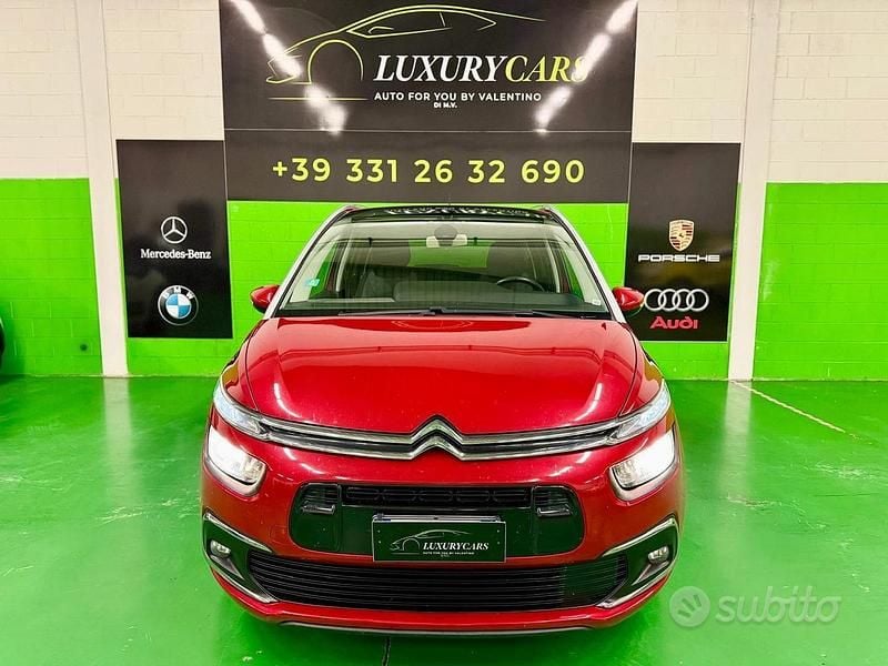 Usata Citroën C4 SpaceTourer Shine 131 CV (96 kW) 2019 Rosso Monovolume