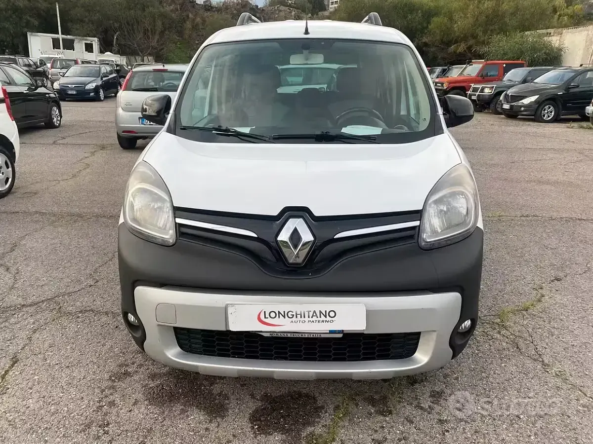 Usata Renault Kangoo LIMITED 90 CV (66 kW) 2018 Bianco Monovolume