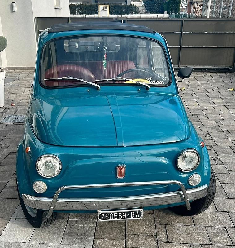 Usata Fiat 500 1960 Blu Utilitaria