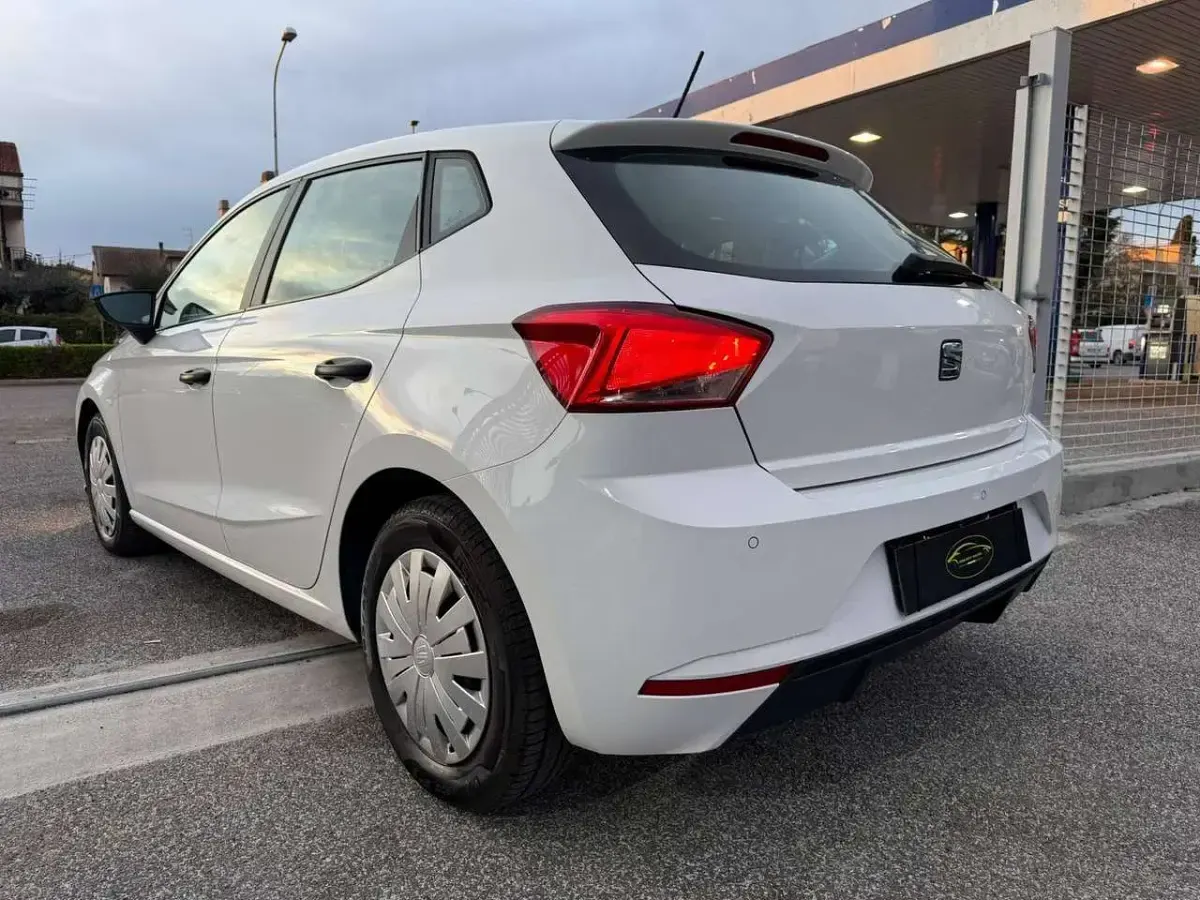 Usata Seat Ibiza Reference 90 CV (66 kW) 2019 Bianco pastello Utilitaria