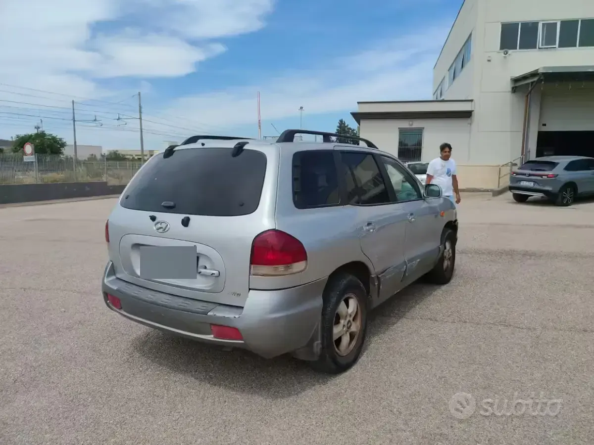 Usata Hyundai Santa Fe 125 CV (91 kW) 2005 Grigio SUV