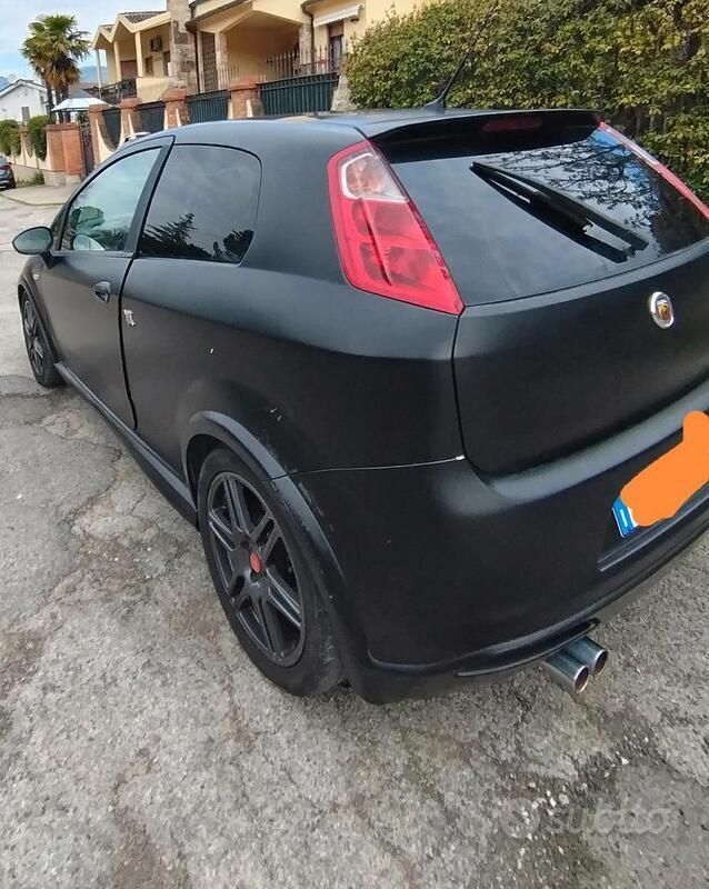 Usata Abarth Grande Punto 155 CV (114 kW) 2009 Nero Utilitaria